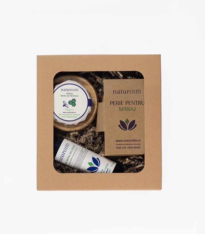 set cadou cosmetice naturale fara apa pentru piele bucuroasa